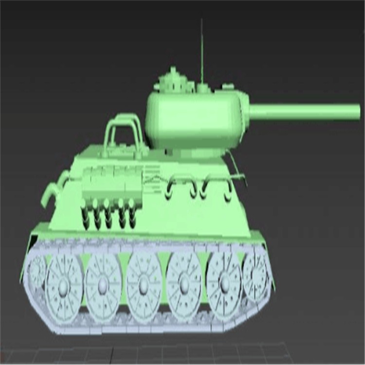 兴业充气军用坦克模型